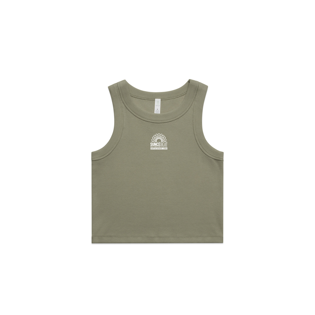 Suncebeat 2026 - Women's Organic Rib Crop Tank