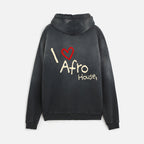 I Love Afro Washed Hoodie