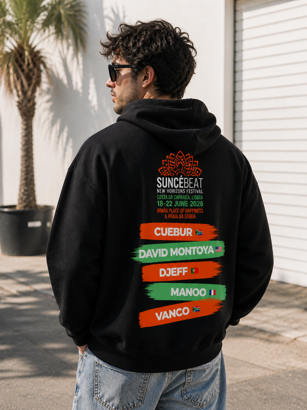 Cabeau Suncebeat 2026 - Black Hoodie