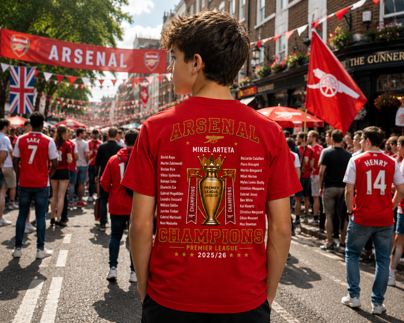 Arsenal Champions - Youth Classic Tee