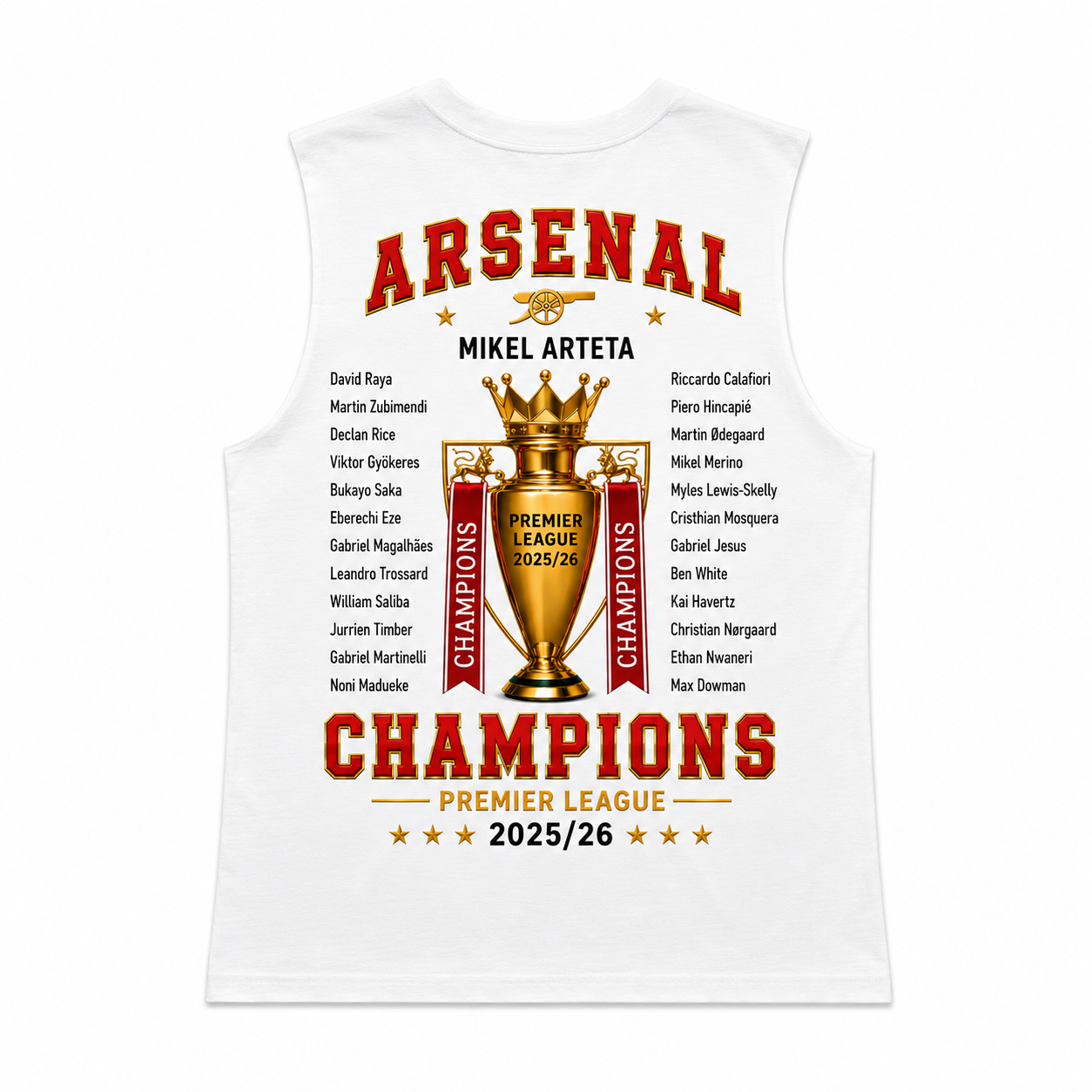 Arsenal Champions Women's Tank Top