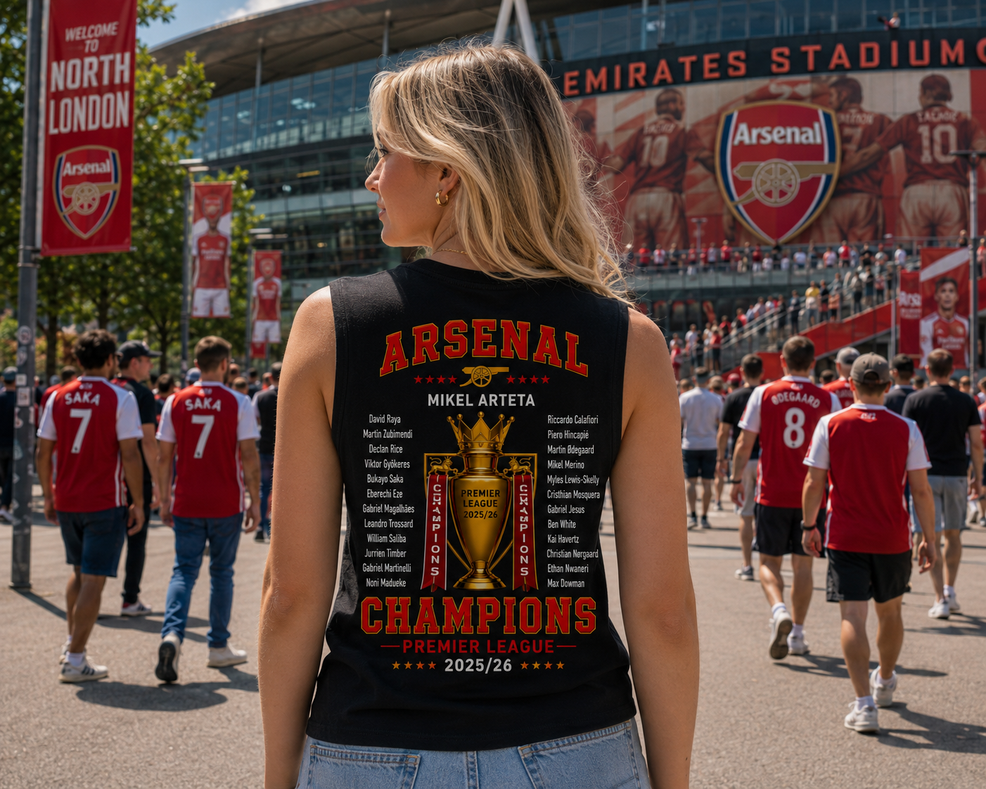 Arsenal Champions Women's Tank Top
