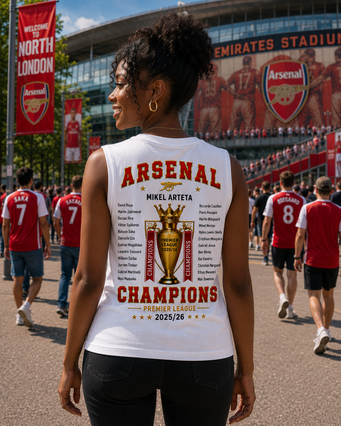 Arsenal Champions Women's Tank Top