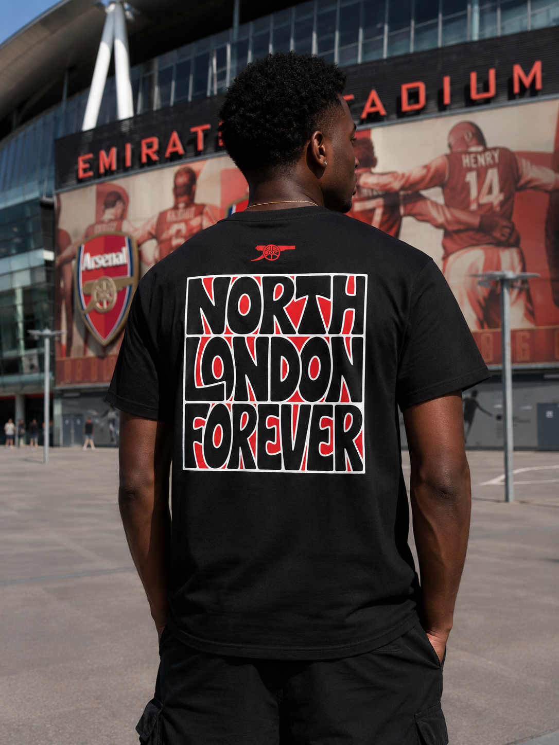 Arsenal - North London Forever Back Graphic