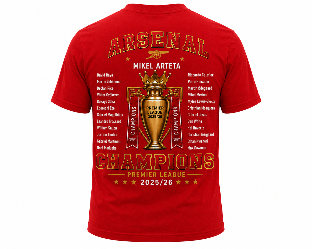 Arsenal Champions Mens T-shirt
