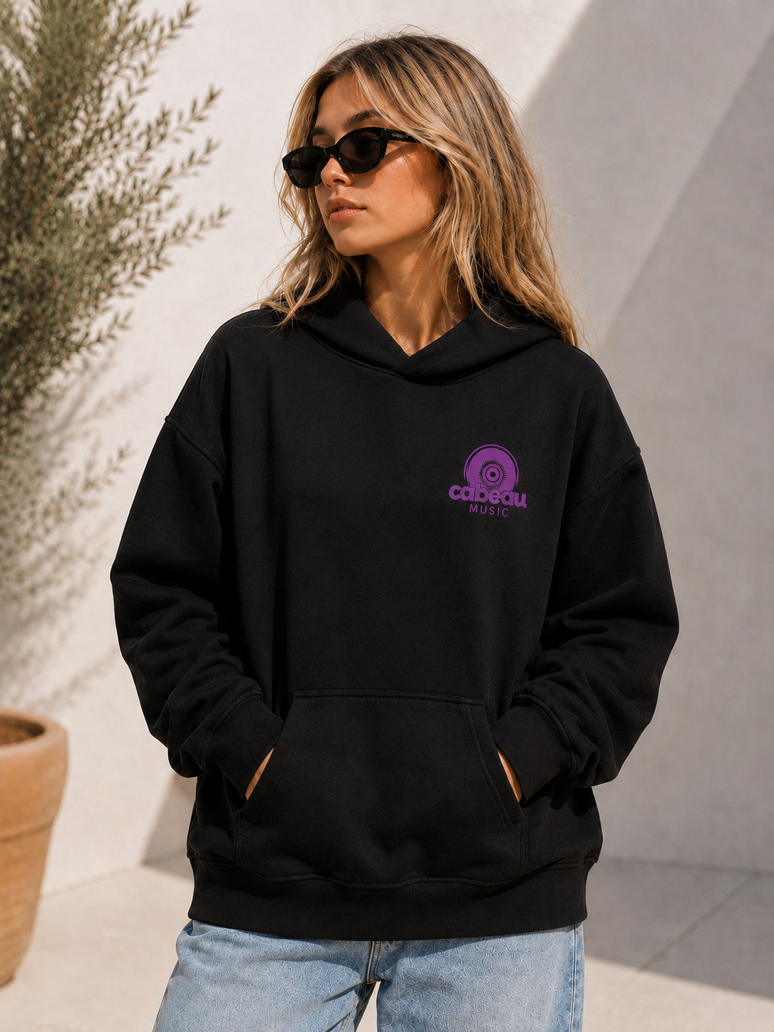 Cabeau Suncebeat 2026 - Black Hoodie