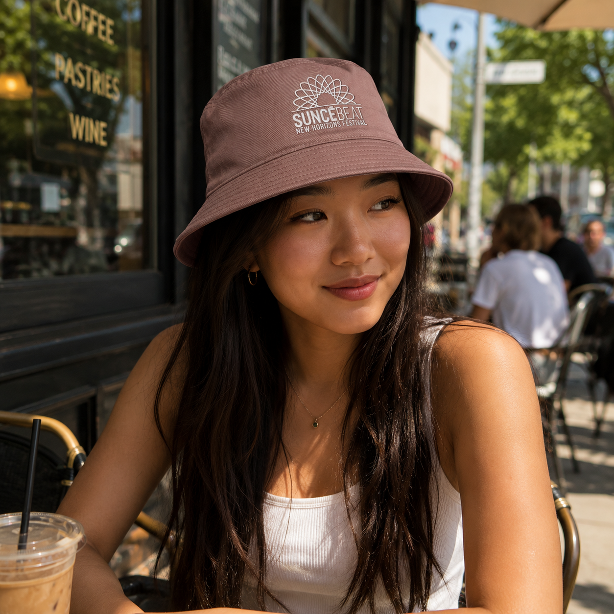 Suncebeat 2026 - Unisex Bucket Hat Hazy Pink