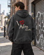 I Love Afro Washed Hoodie