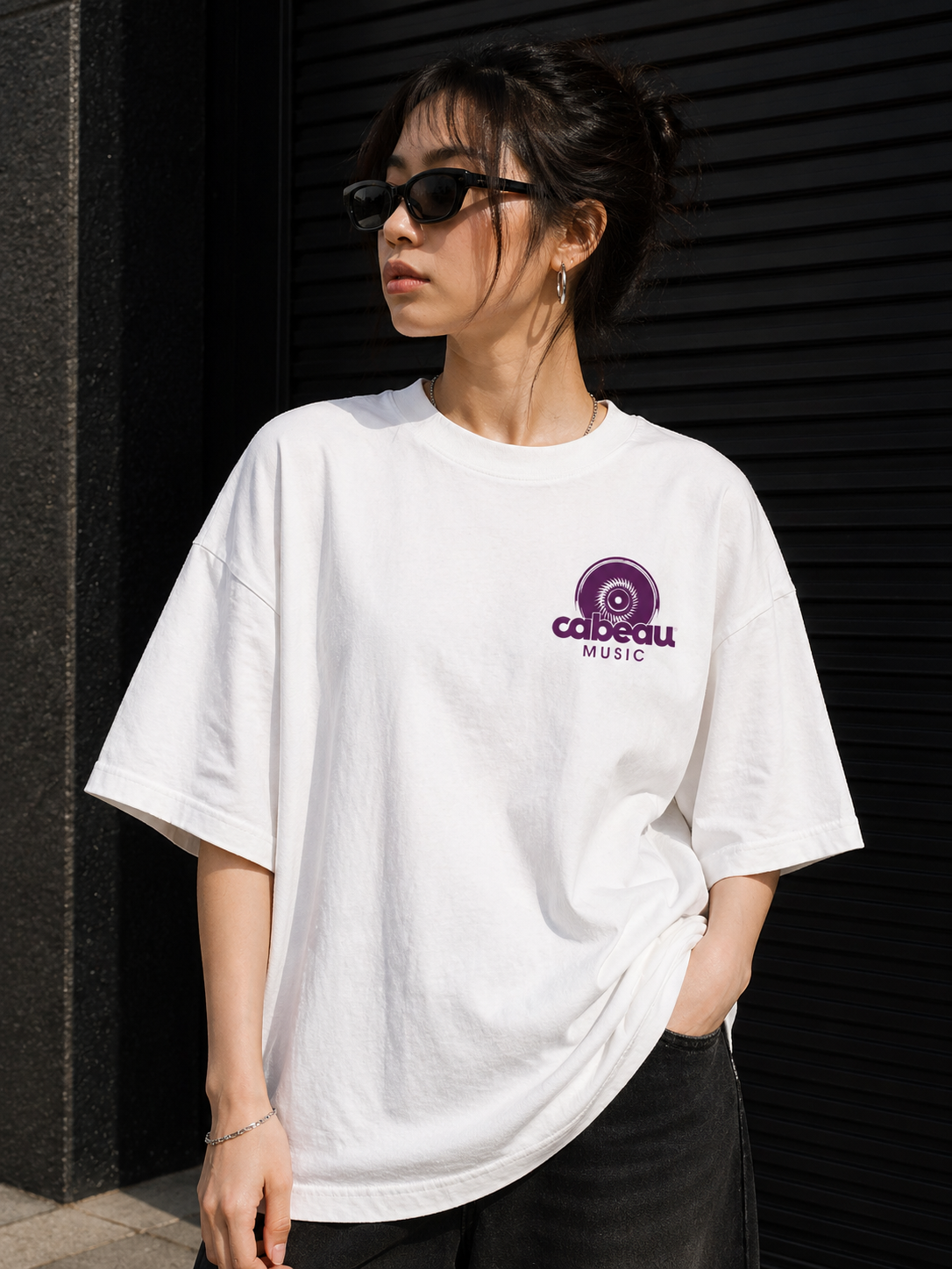 Cabeau Suncebeat 2026 - White Tee