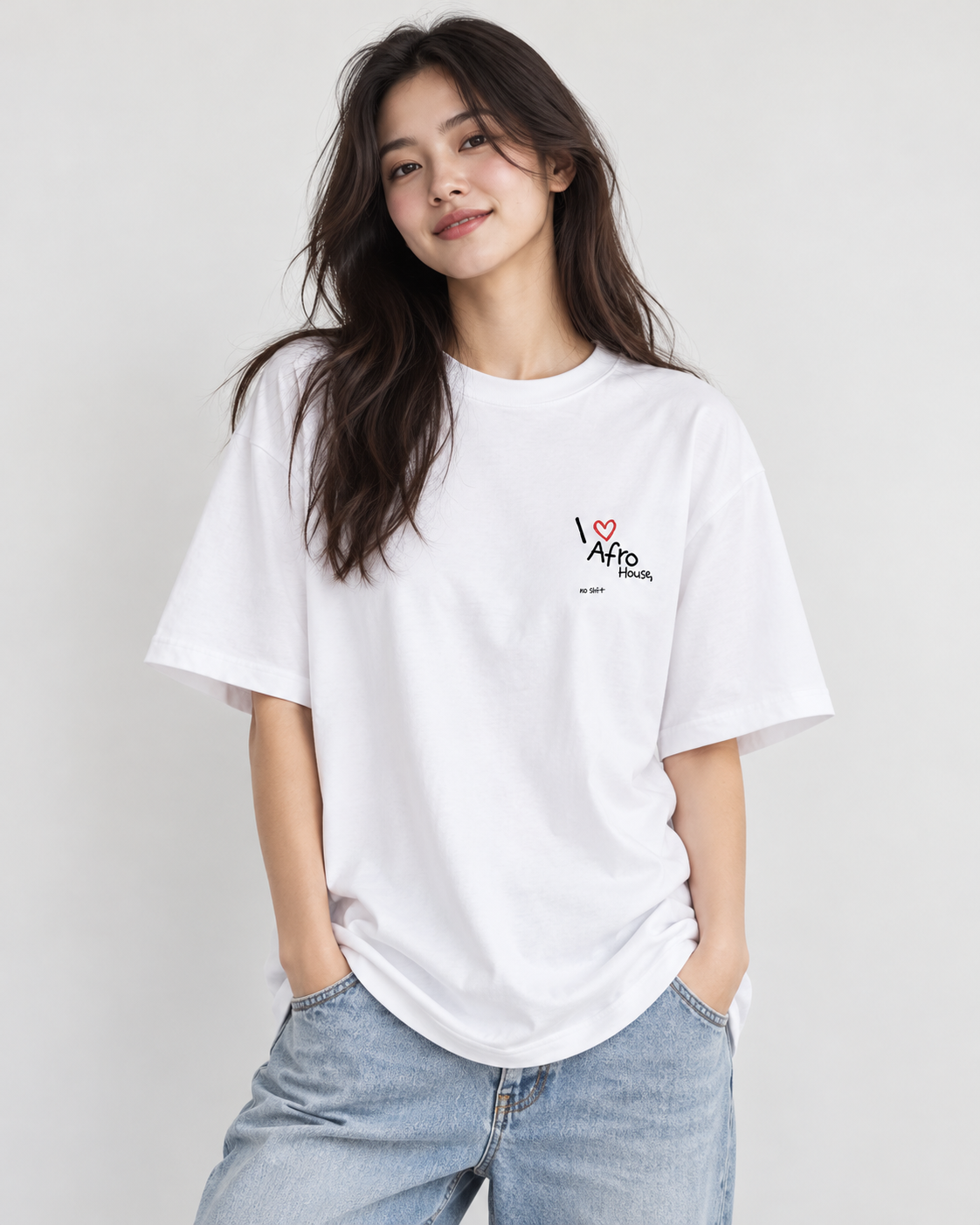 I Love Afro Heavyweight T-Shirt