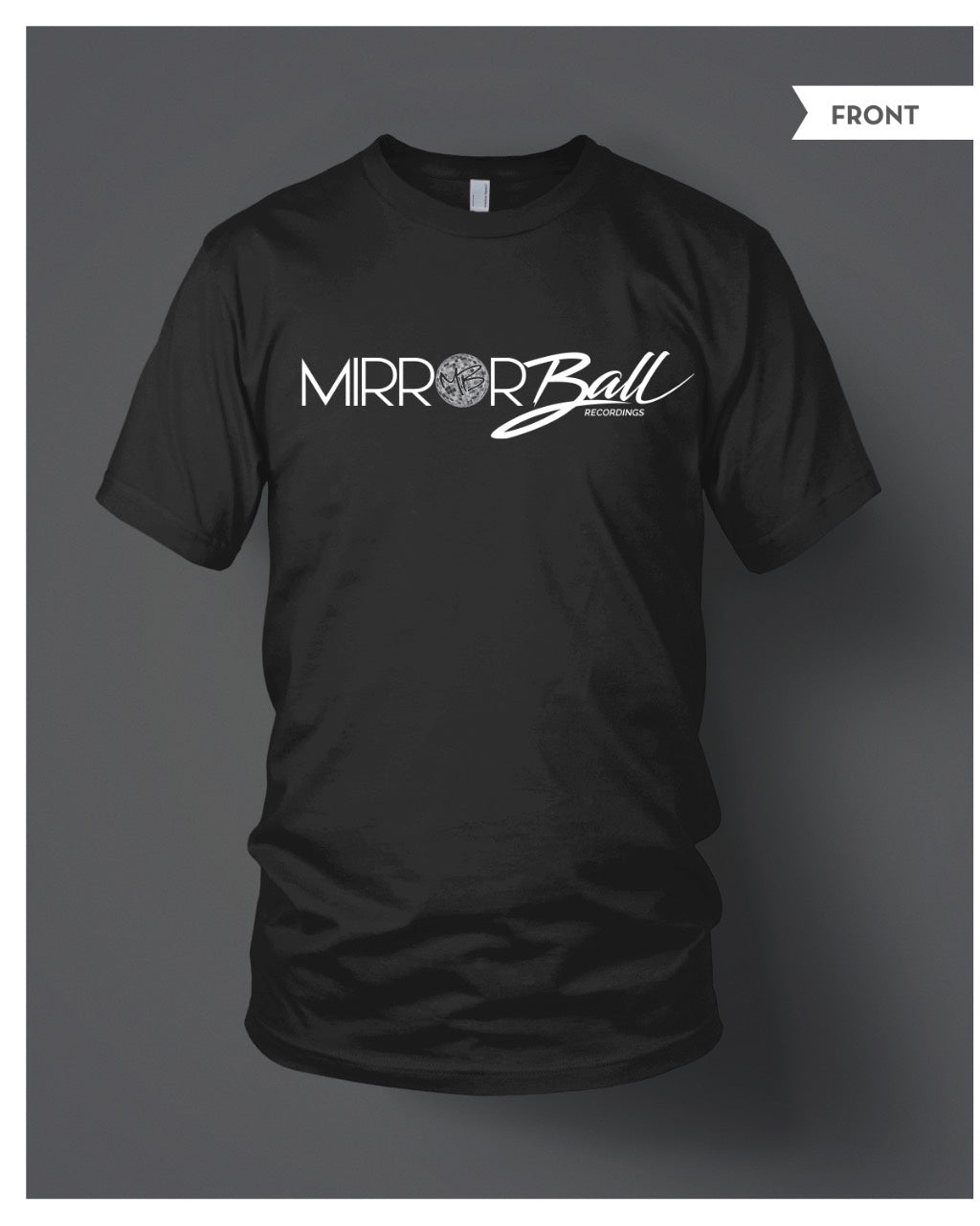 Mirror Ball Script Logo T-Shirt