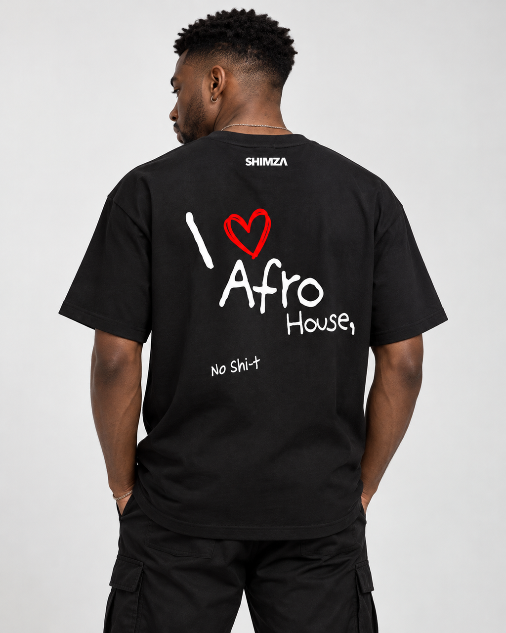 I Love Afro Heavyweight T-Shirt