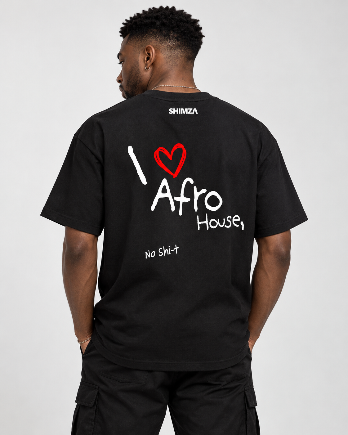 I Love Afro Heavyweight T-Shirt