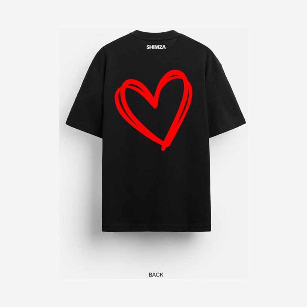 I Love Afro Heart Heavyweight T-Shirt