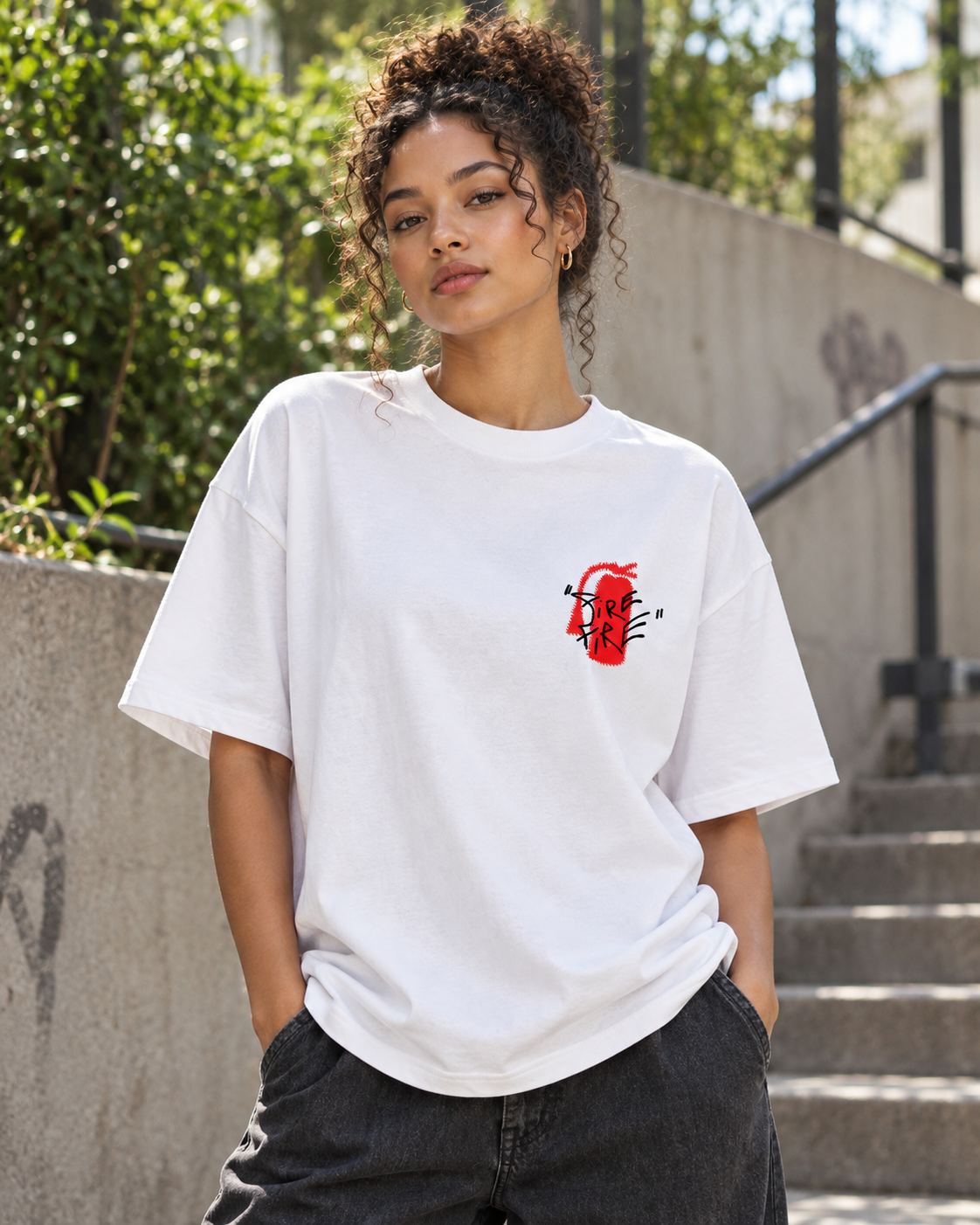 Fire Fire Heavyweight T-Shirt