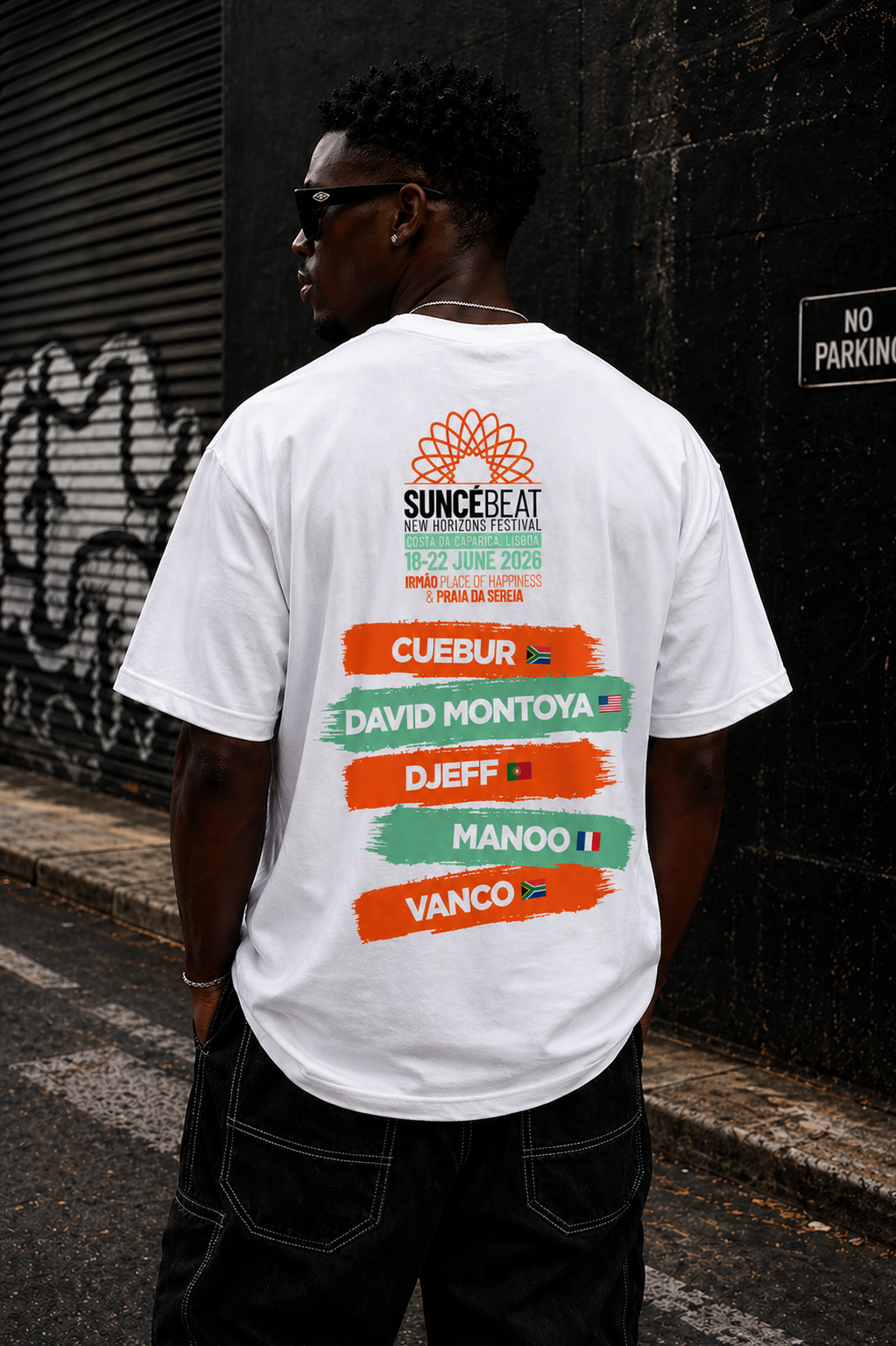 Cabeau Suncebeat 2026 - White Tee
